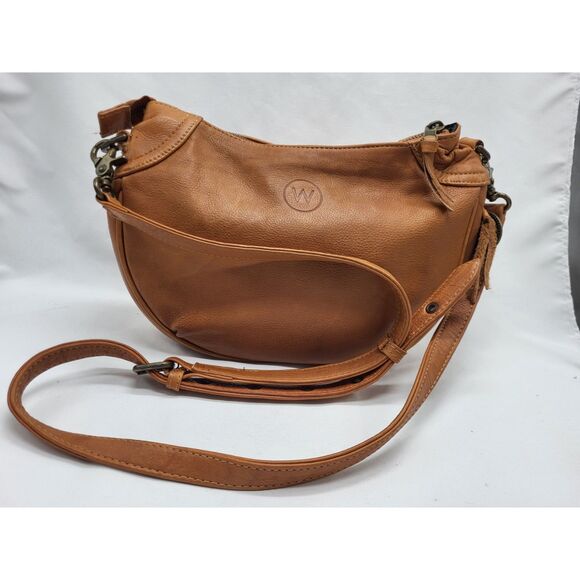 Wanderer Santorini Leather Crossbody - Picture 3 of 10